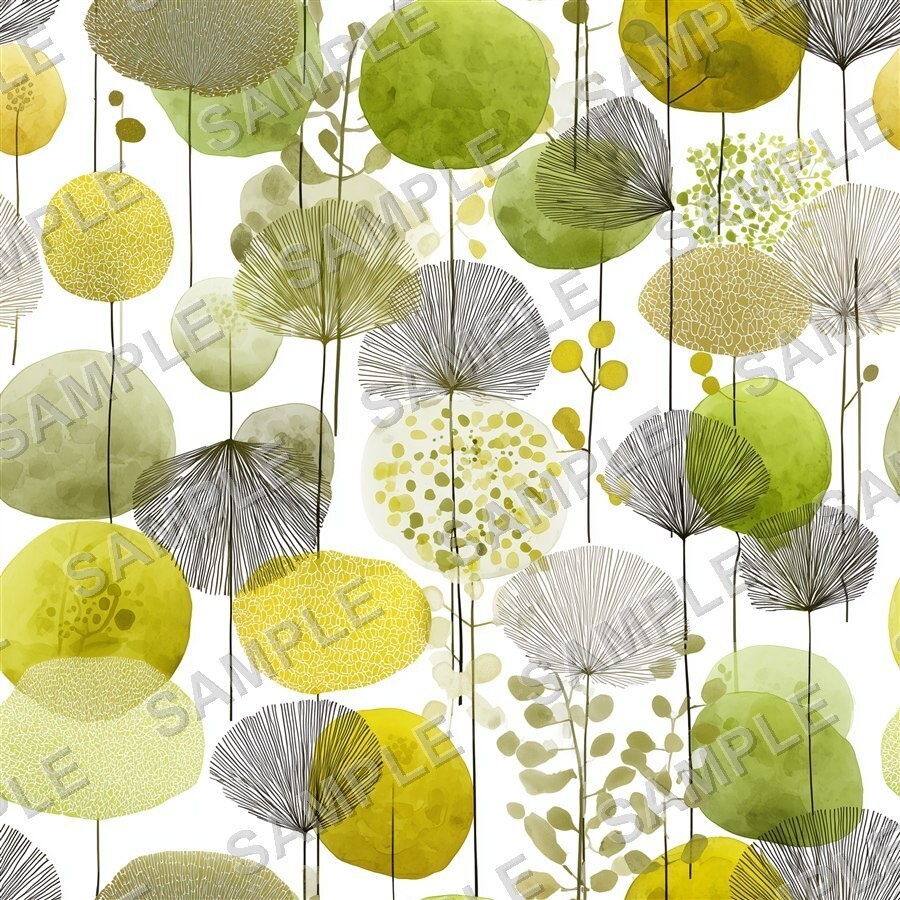 北欧ガーデン風花柄24種|NordicFloral Vol.2 ScandiGarden