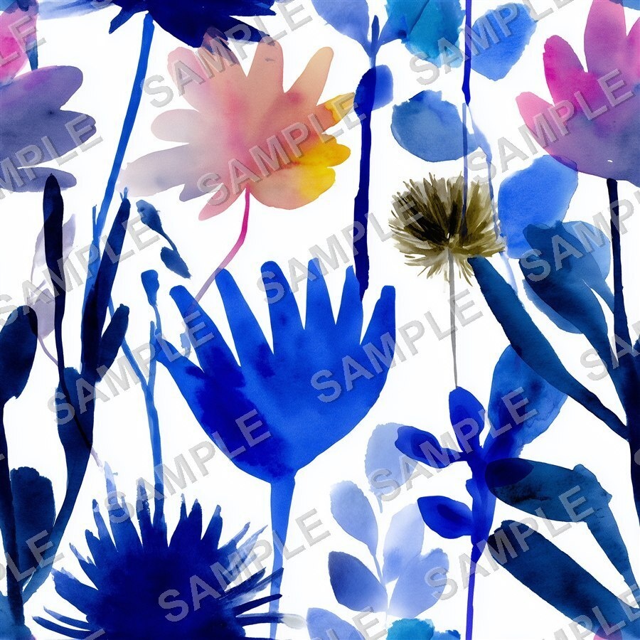 北欧ガーデン風花柄24種|NordicFloral Vol.2 ScandiGarden