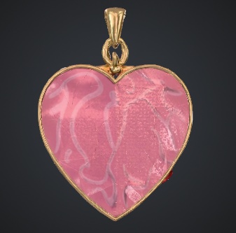 【無料】フラワーハートキーホルダー / Flower Heart Charm【VRChat想定】