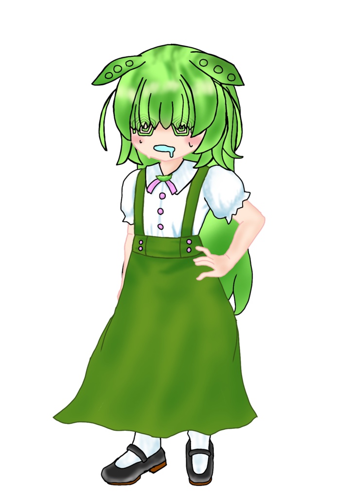 ネヨハ式_ずんだもんの立ち絵素材