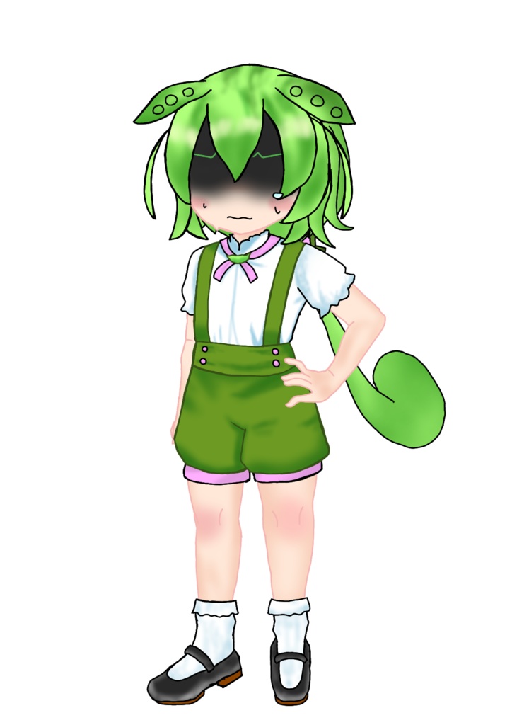 ネヨハ式_ずんだもんの立ち絵素材