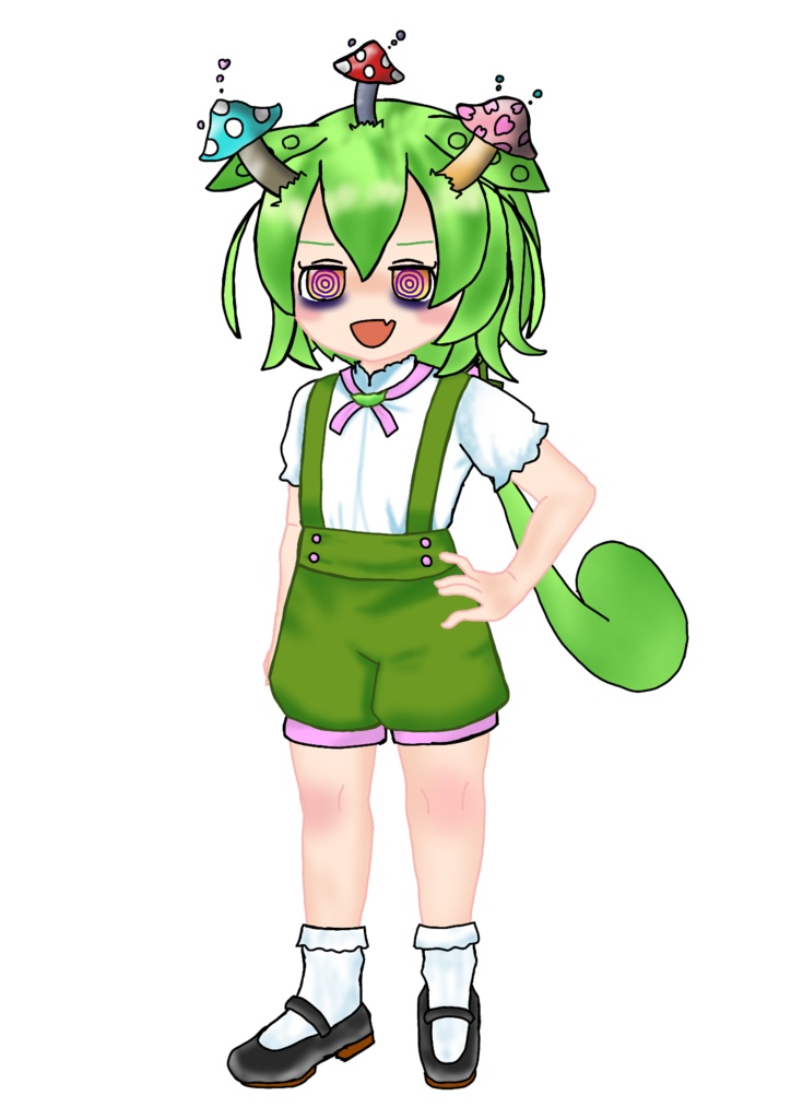 ネヨハ式_ずんだもんの立ち絵素材