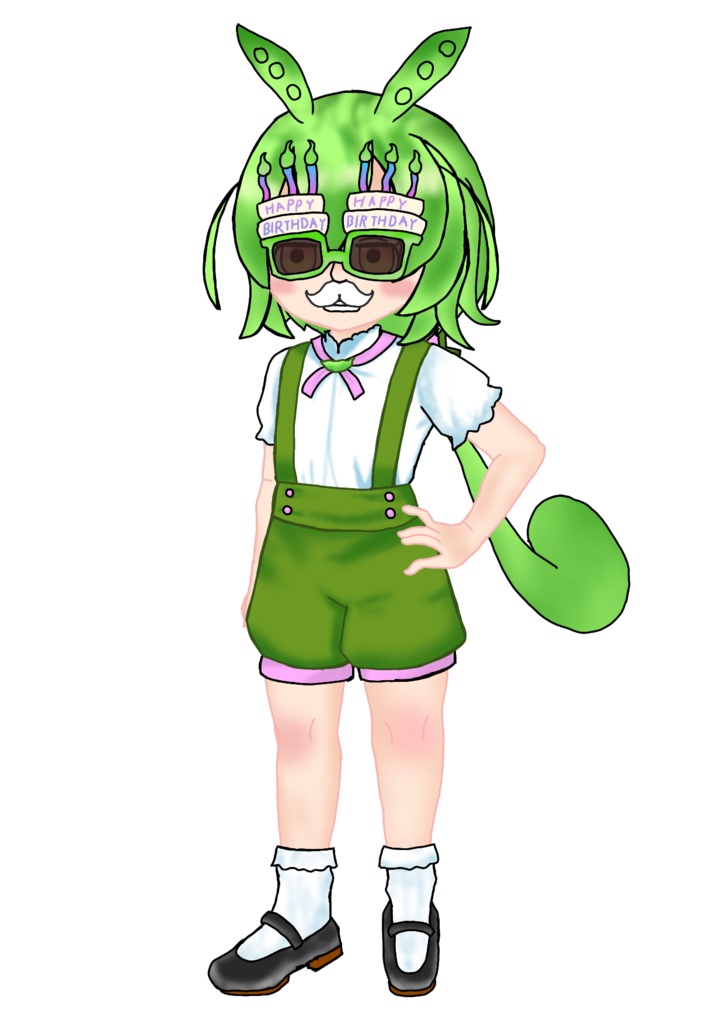 ネヨハ式_ずんだもんの立ち絵素材