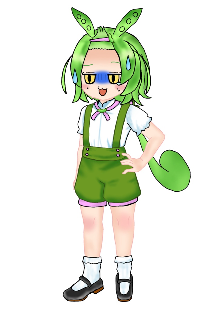 ネヨハ式_ずんだもんの立ち絵素材