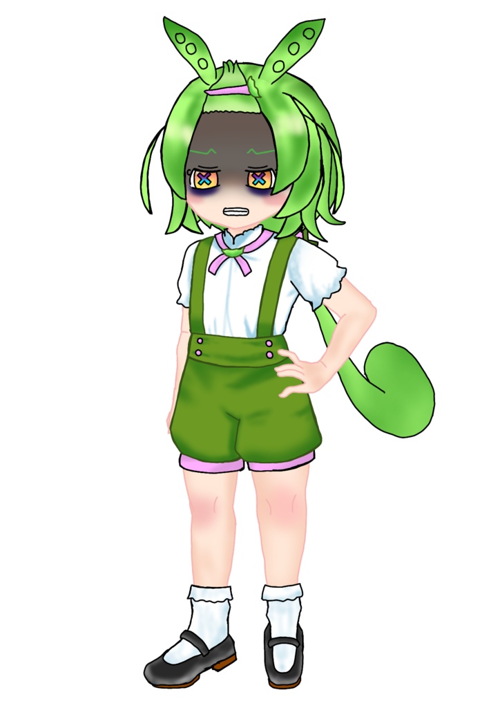 ネヨハ式_ずんだもんの立ち絵素材