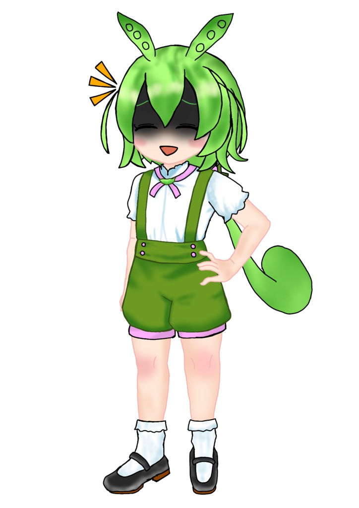 ネヨハ式_ずんだもんの立ち絵素材