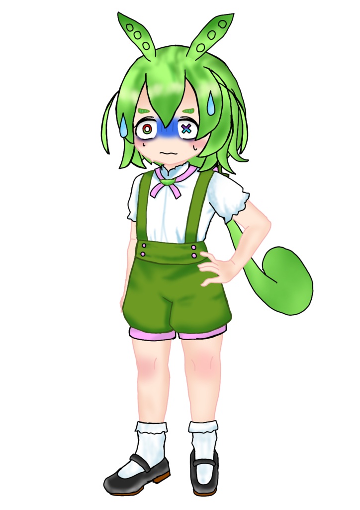 ネヨハ式_ずんだもんの立ち絵素材