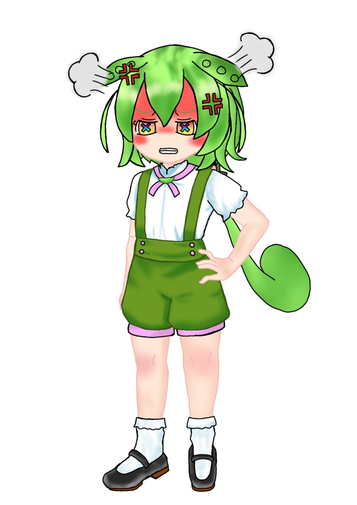 ネヨハ式_ずんだもんの立ち絵素材