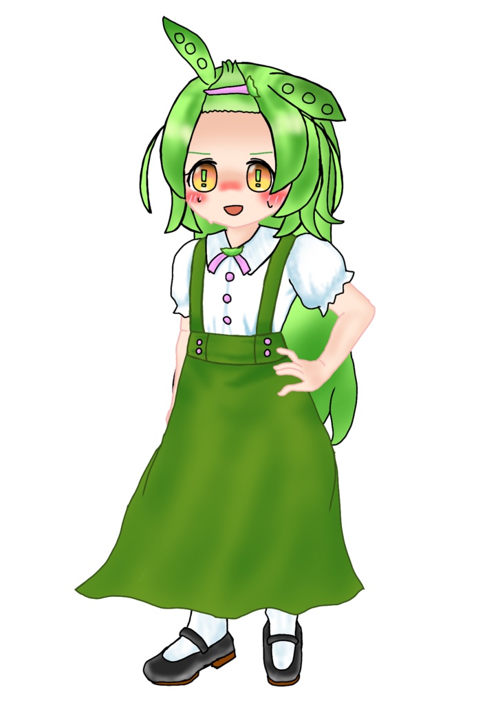 ネヨハ式_ずんだもんの立ち絵素材