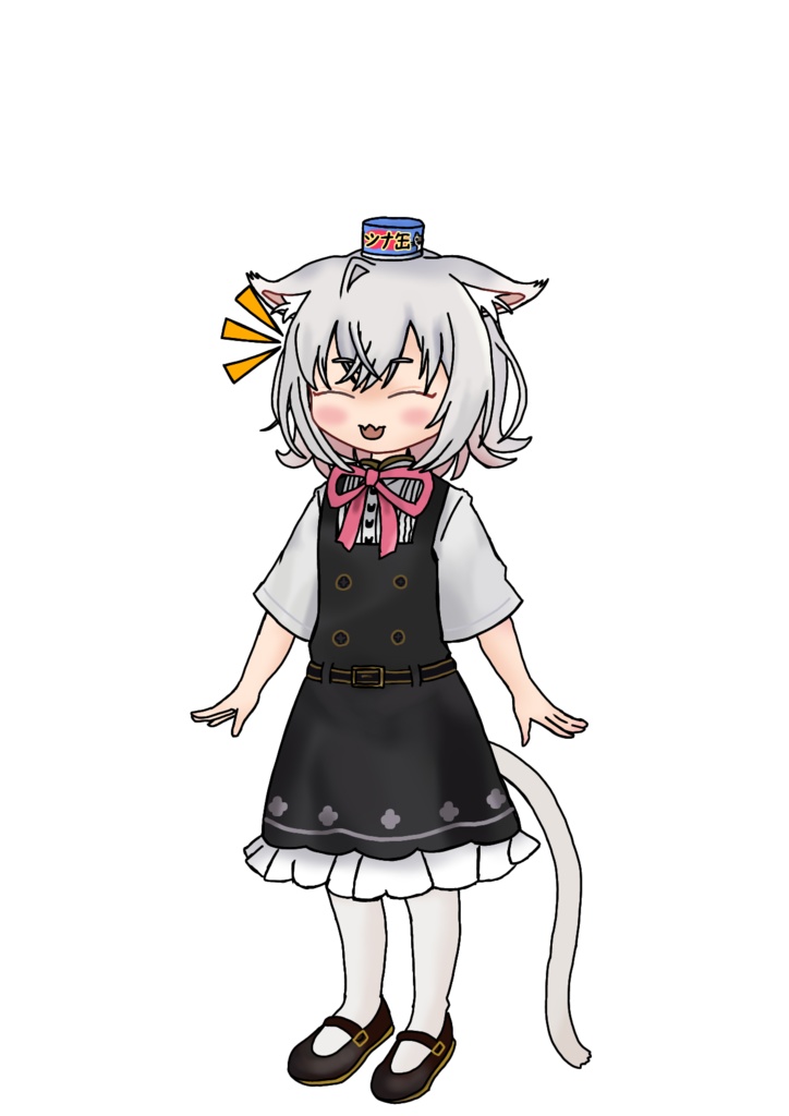 ネヨハ式_小夜/SAYOの立ち絵素材