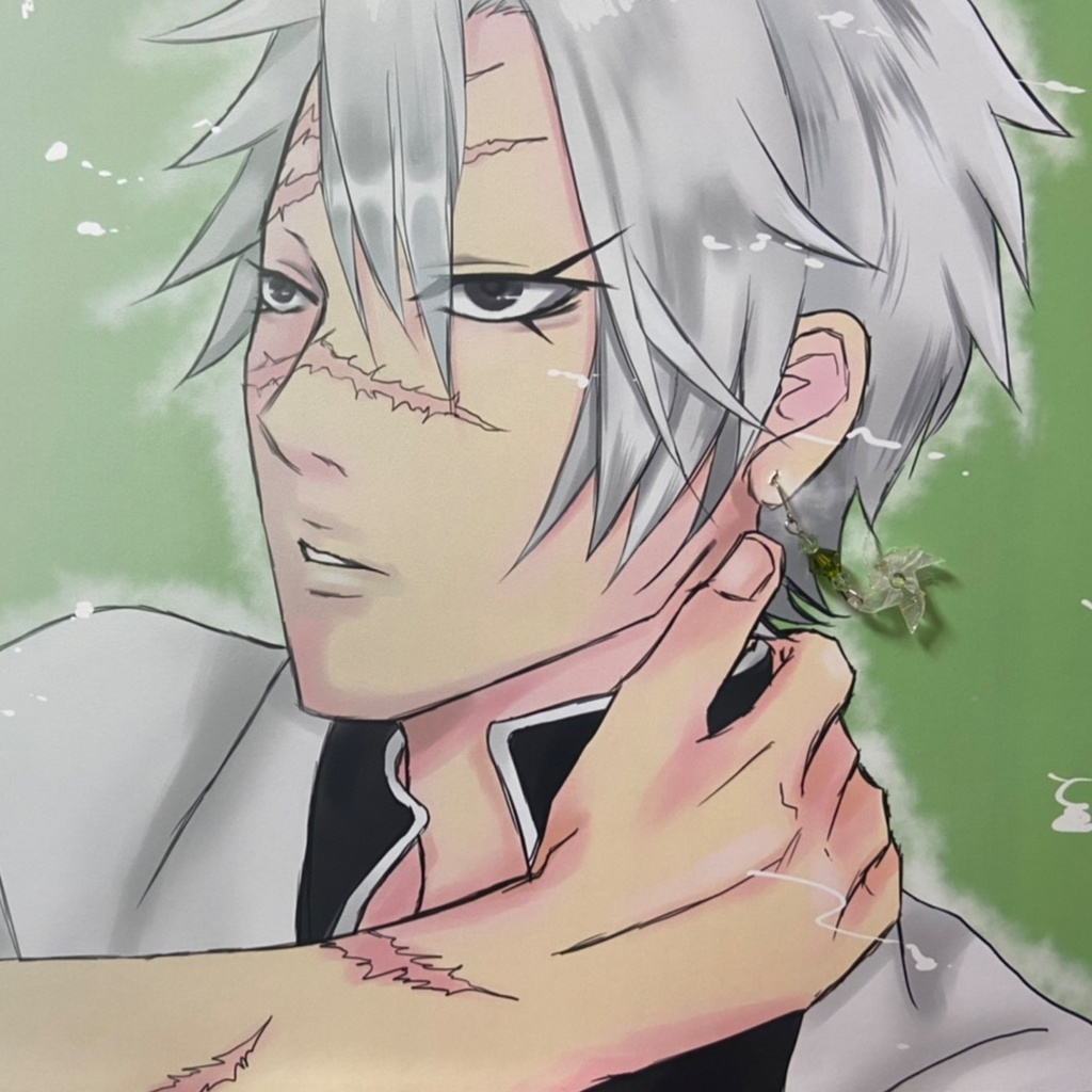 鬼滅の刃 不死川実弥イメージピアス・イヤリング