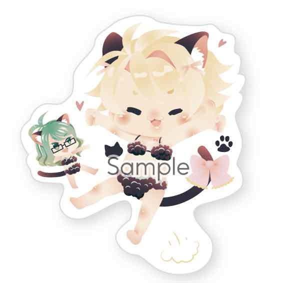 猫耳ジャンさん アクリルキーホルダー