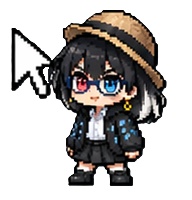 【マウスカーソル素材】デフォルメつきのみや