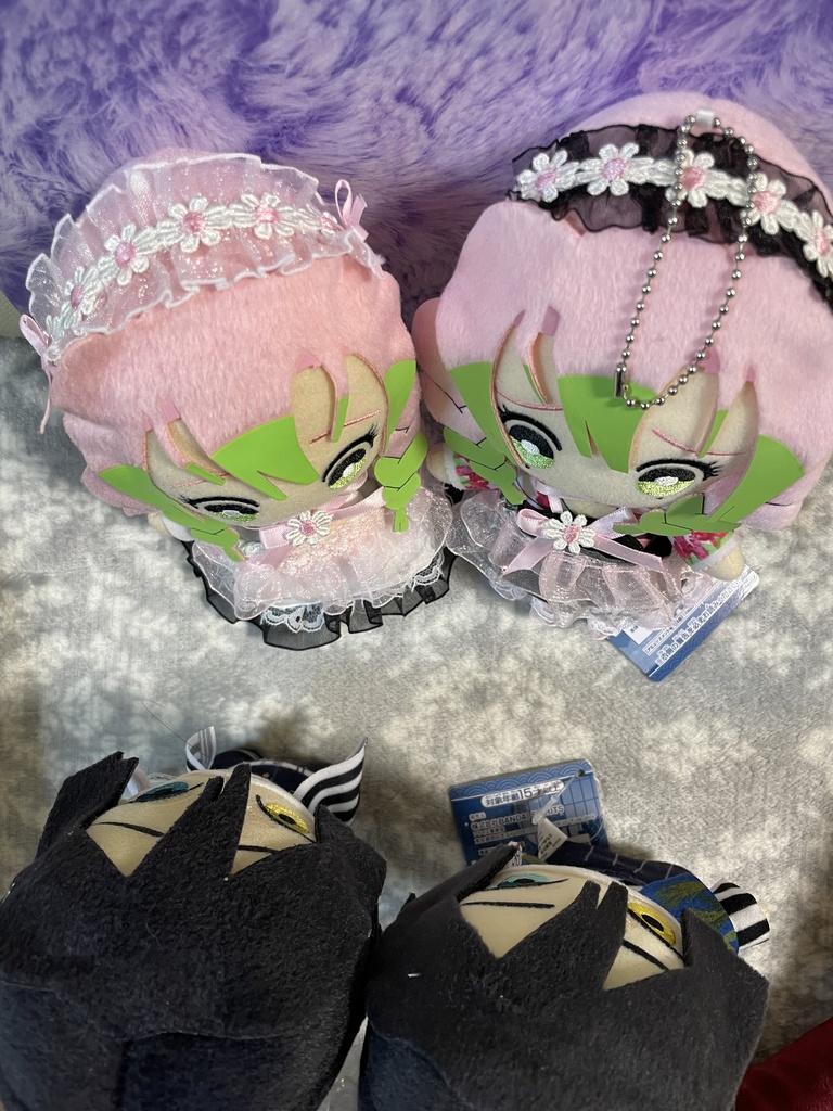 ぬいぐるみ用エプロン&黒ヘッドドレス