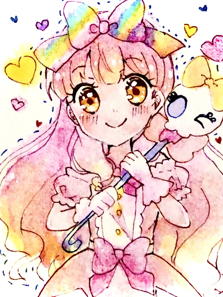 友希あいね ミニ原画