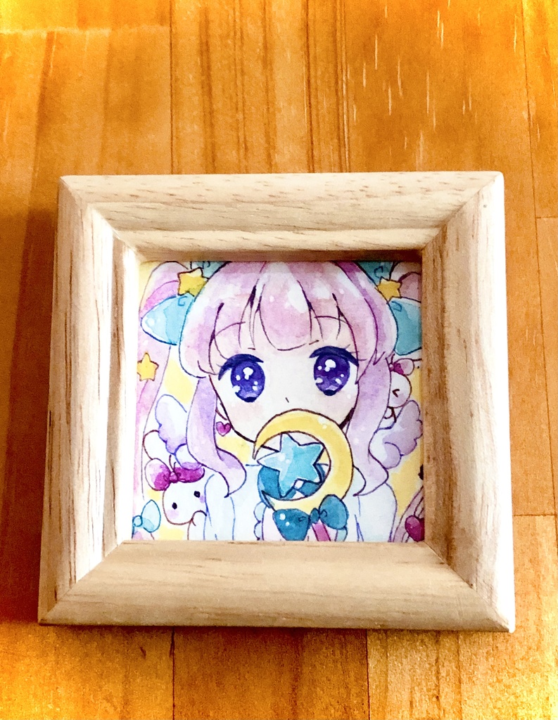 ゆめかわ魔法少女(原画)