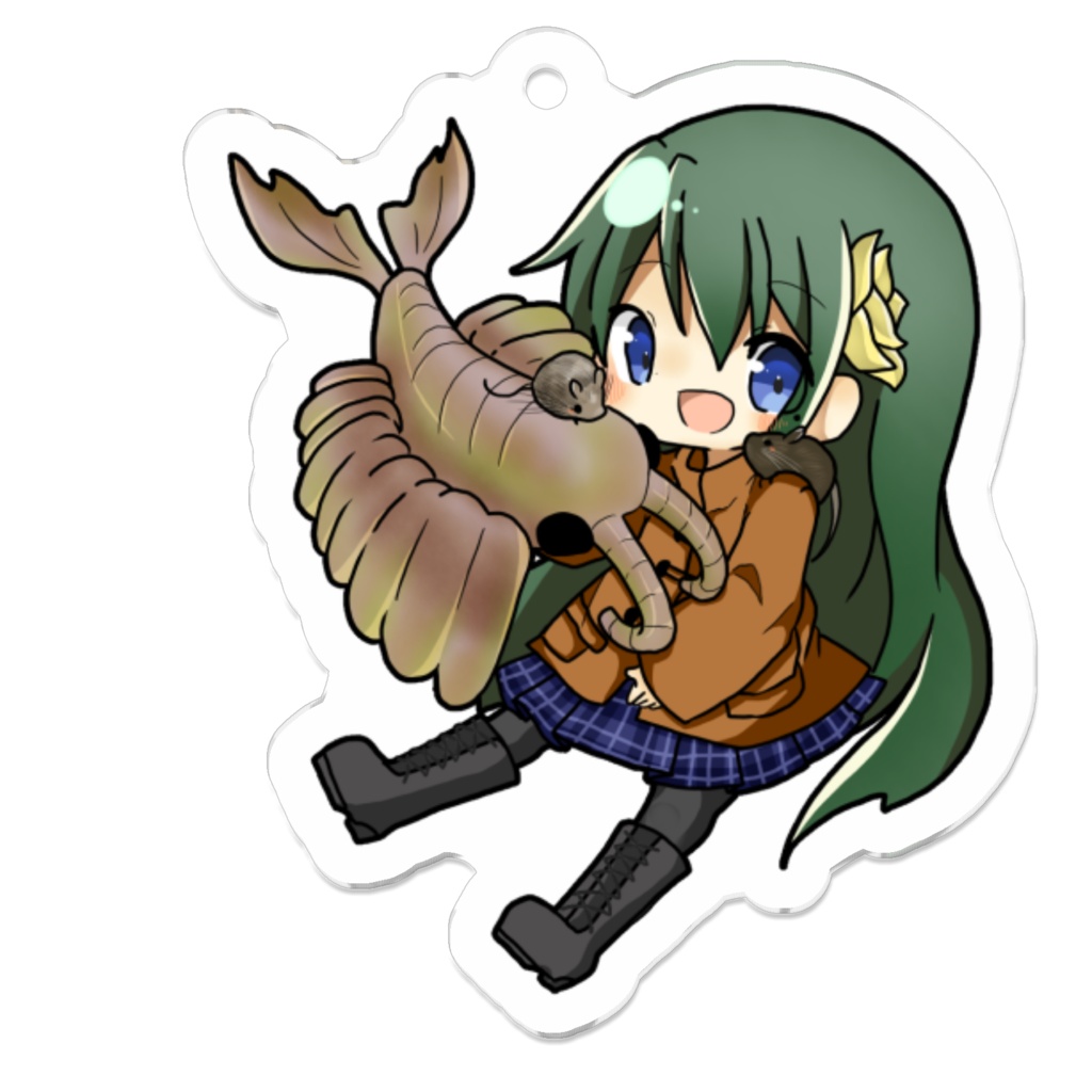 まえシャルのアクキー【アノマロカリスver.】