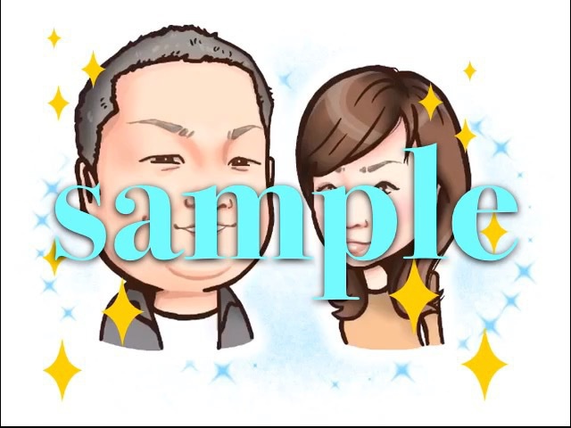 似顔絵見本