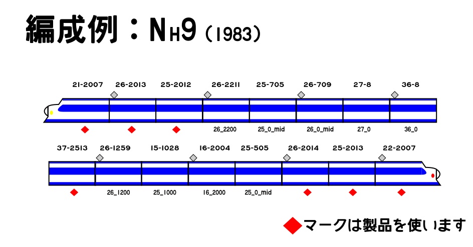 プラレール用 つないであそぼう! 新幹線電車