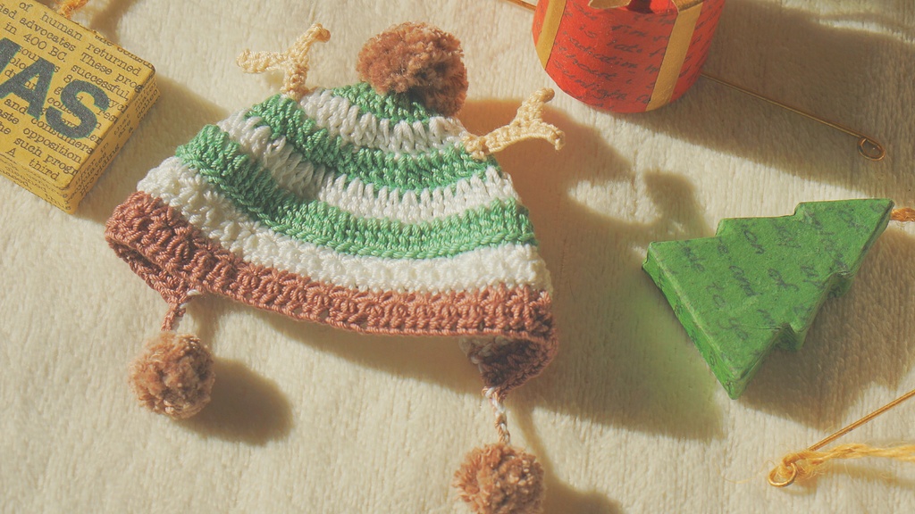 ✴︎クリスマス ボンネット✴︎