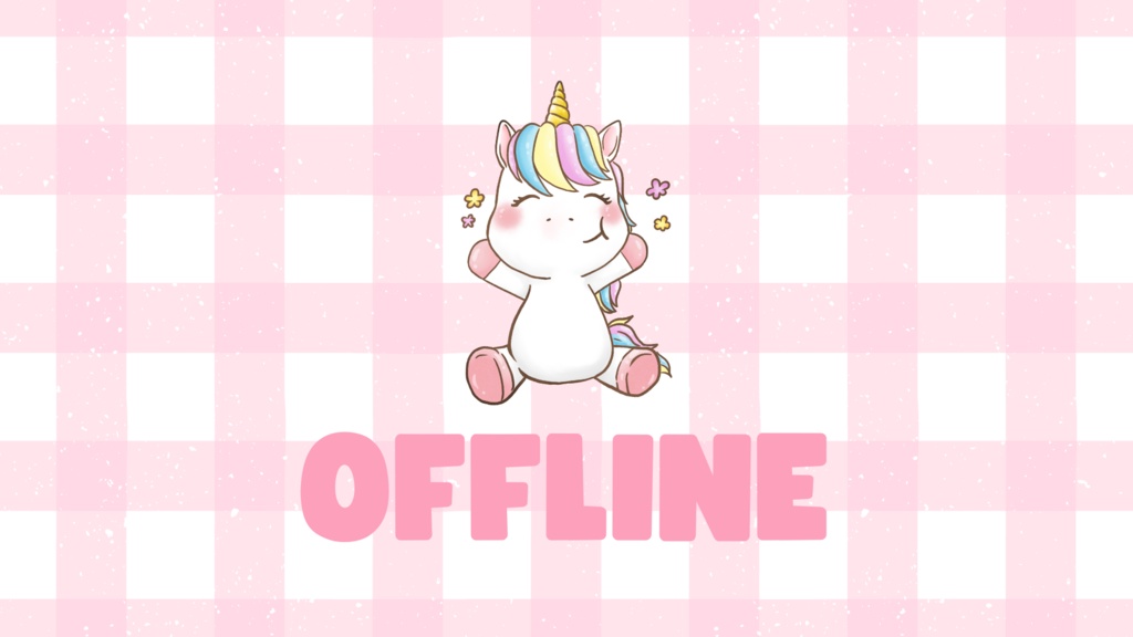 TWITCHのオフライン画像