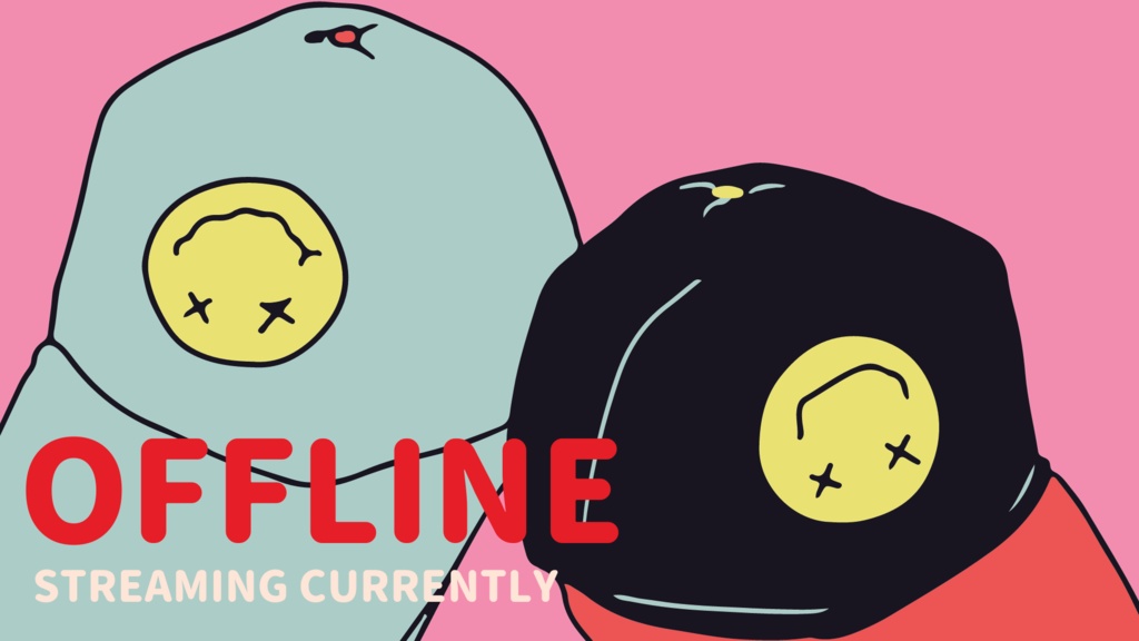 TWITCHのオフライン画像