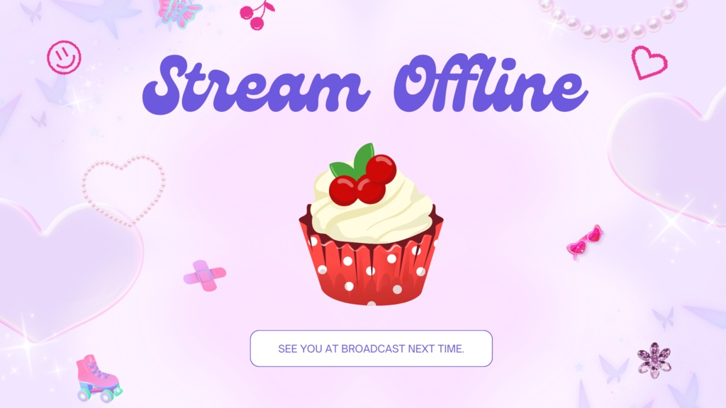 TWITCHのオフライン画像