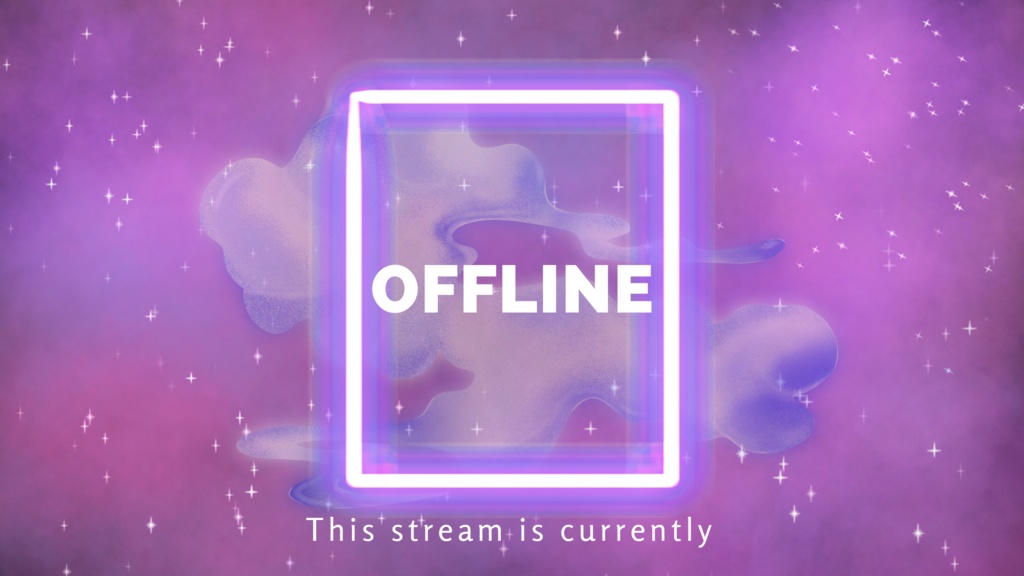 TWITCHのオフライン画像