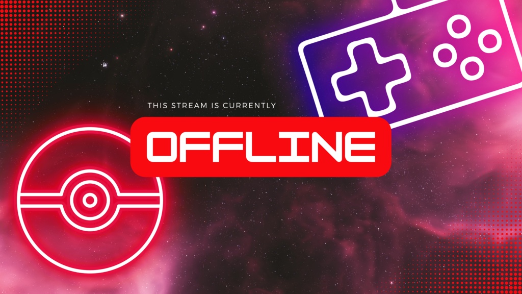 TWITCHのオフライン画像