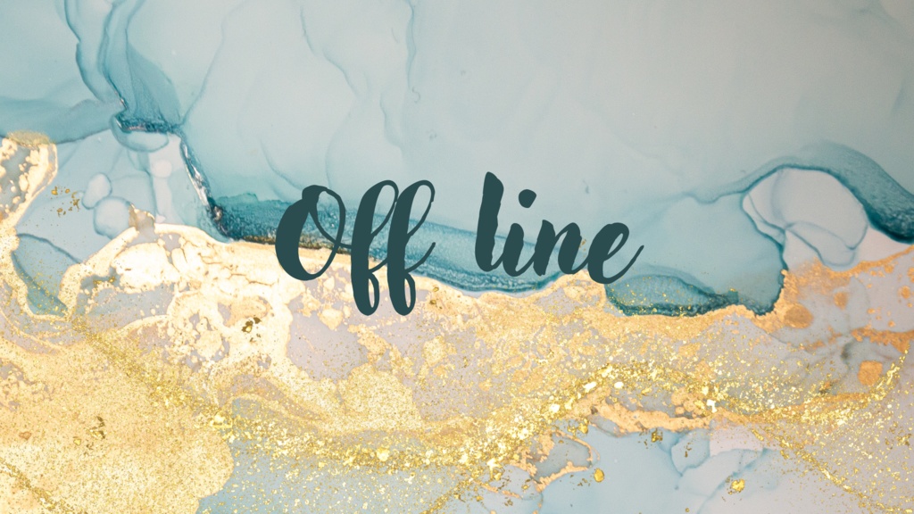 TWITCHのオフライン画像🫧