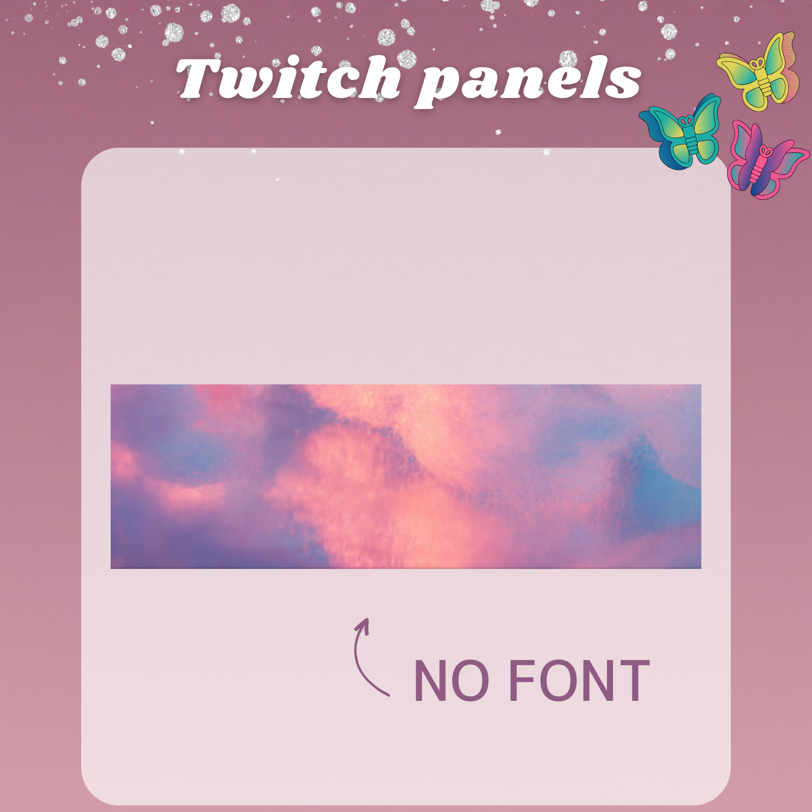 Twitchのパネル画像・Twitchバナー・Twitch Panels【マーブル】 MAMIPOCOnim BOOTH