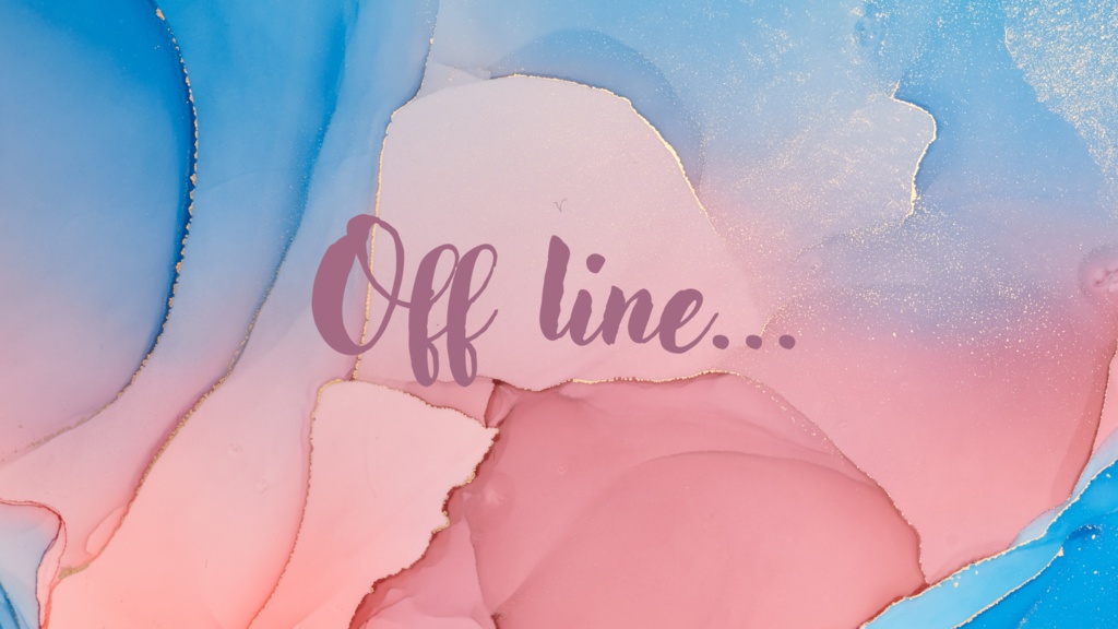 TWITCHのオフライン画像🍹