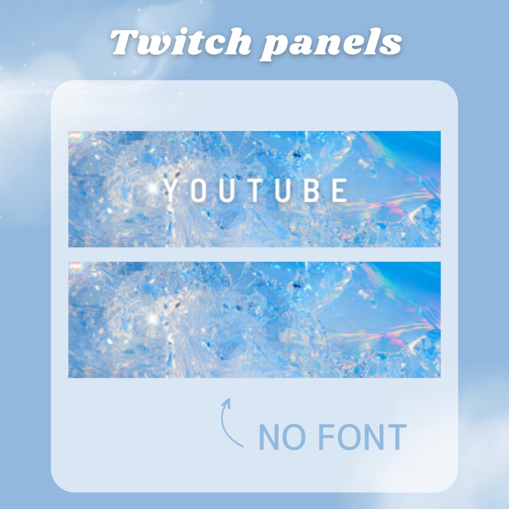 Twitchパネル・バナー・Twitch Panels【Summer】