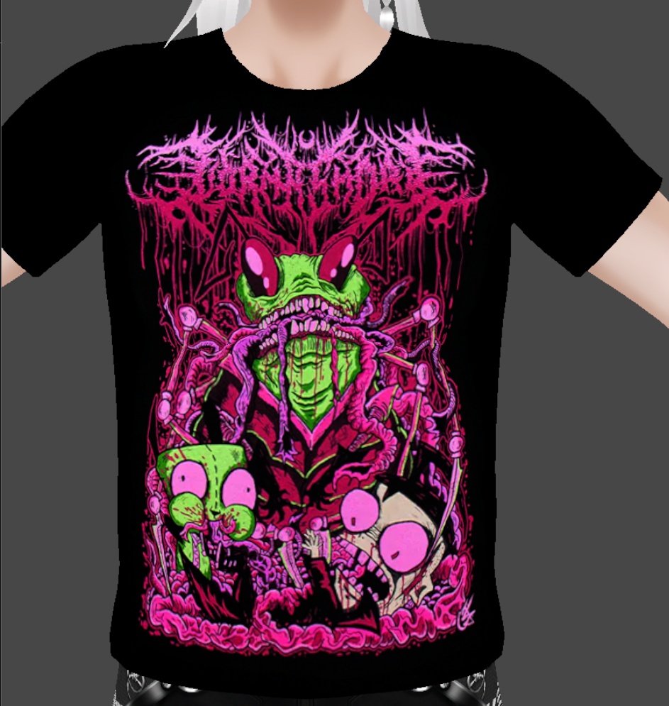 Lorna Shore Invader Zim Shirt
