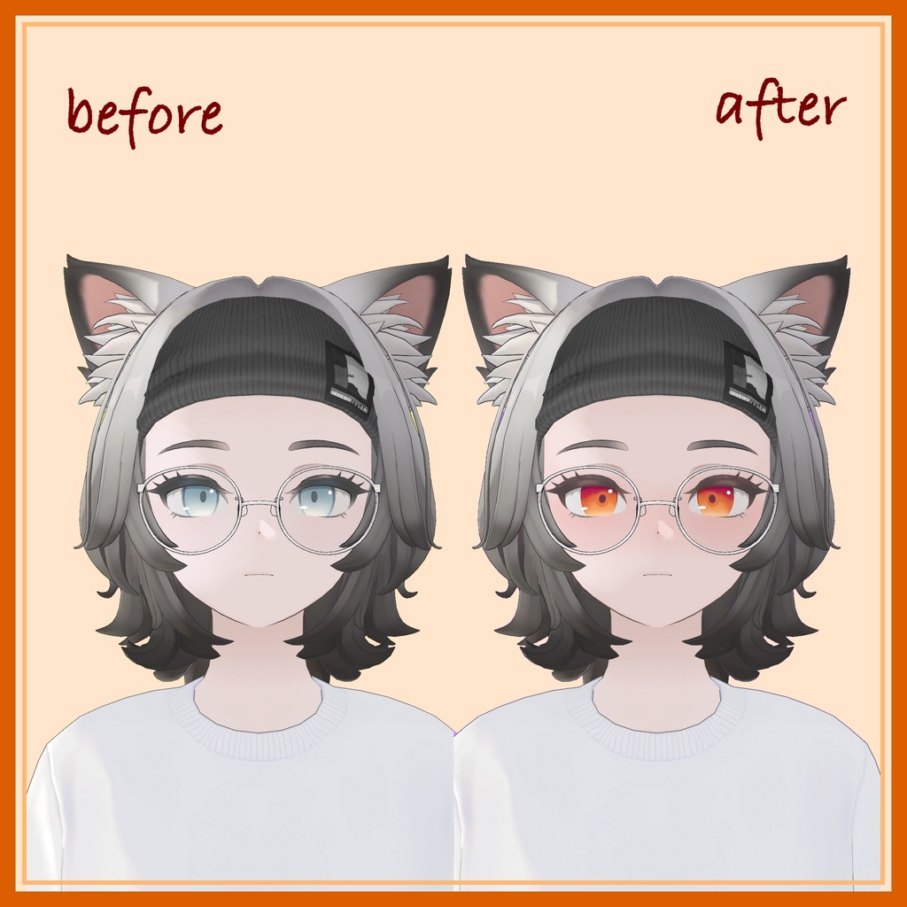 【HIBIKI対応】りんごちゃんeye&makeup