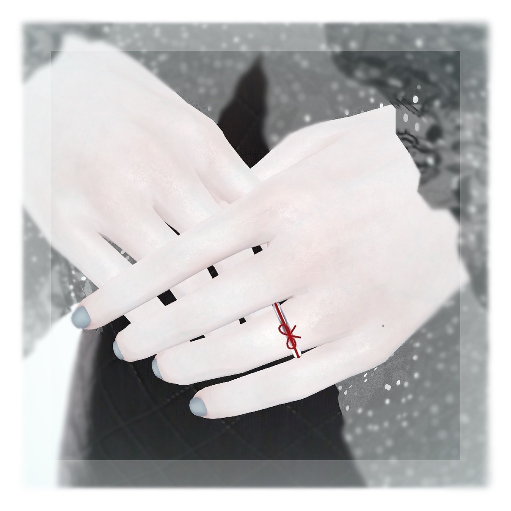 【指輪】約束の赤い糸