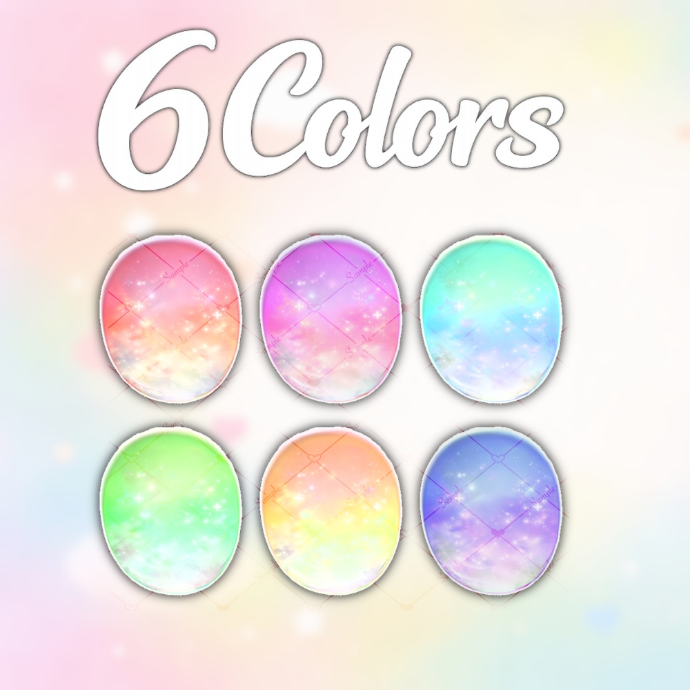 ✨50%OFF✨シュガースターアイ 【4アバター対応】【VRC想定】