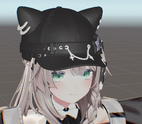 🌠Midnight Cat帽子🐈⬛【VRChat想定モデル】【しなの対応】【liltoon】