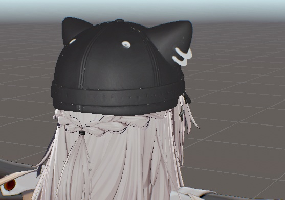 🌠Midnight Cat帽子🐈⬛【VRChat想定モデル】【しなの対応】【liltoon】