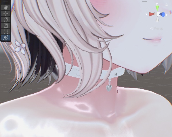 包帯チョーカー / Bandage Choker【VRChat向け】