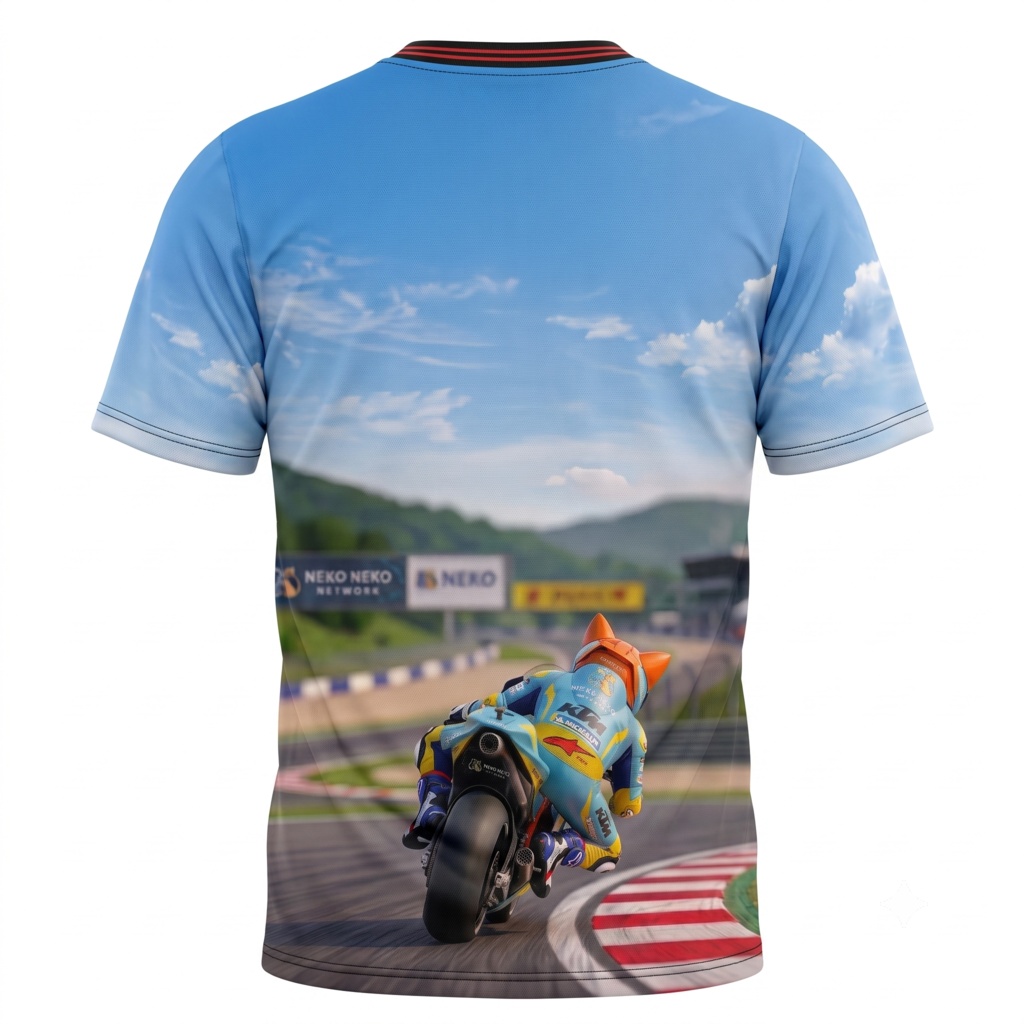【フルグラフィックTシャツ】RACING CAT "NEKO NEKO NETWORK"