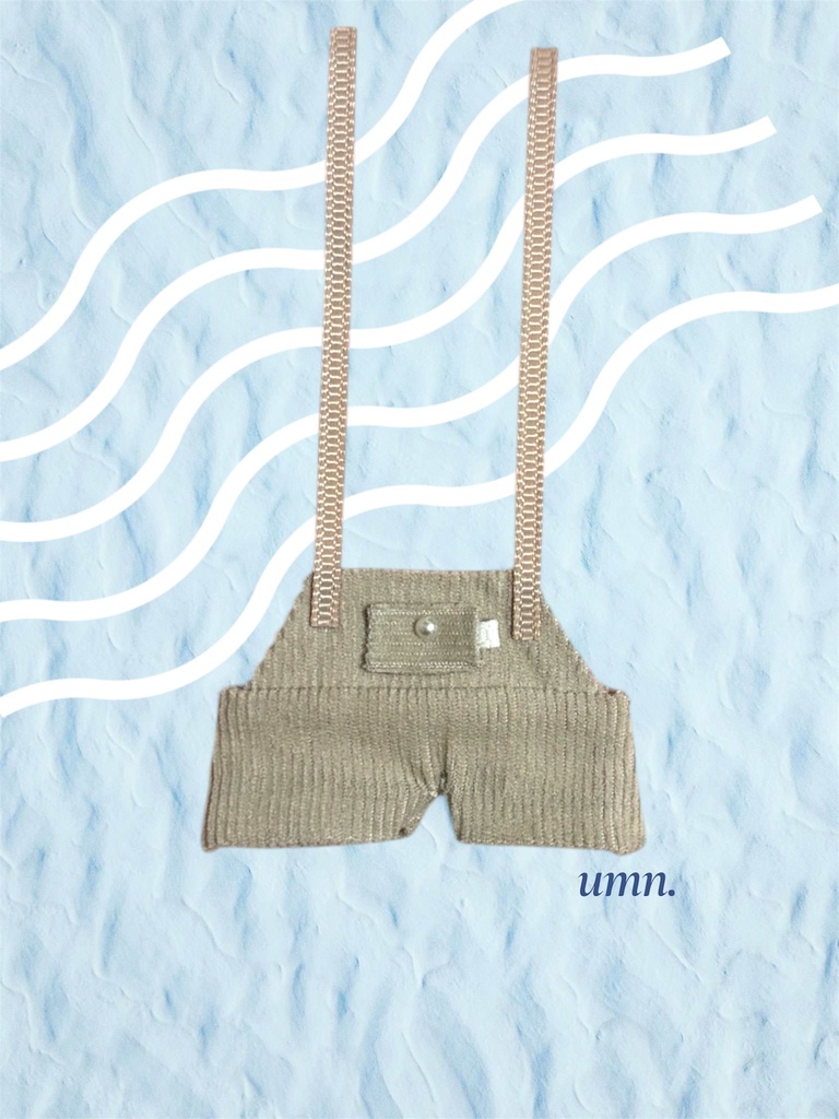 くすみなサロペット