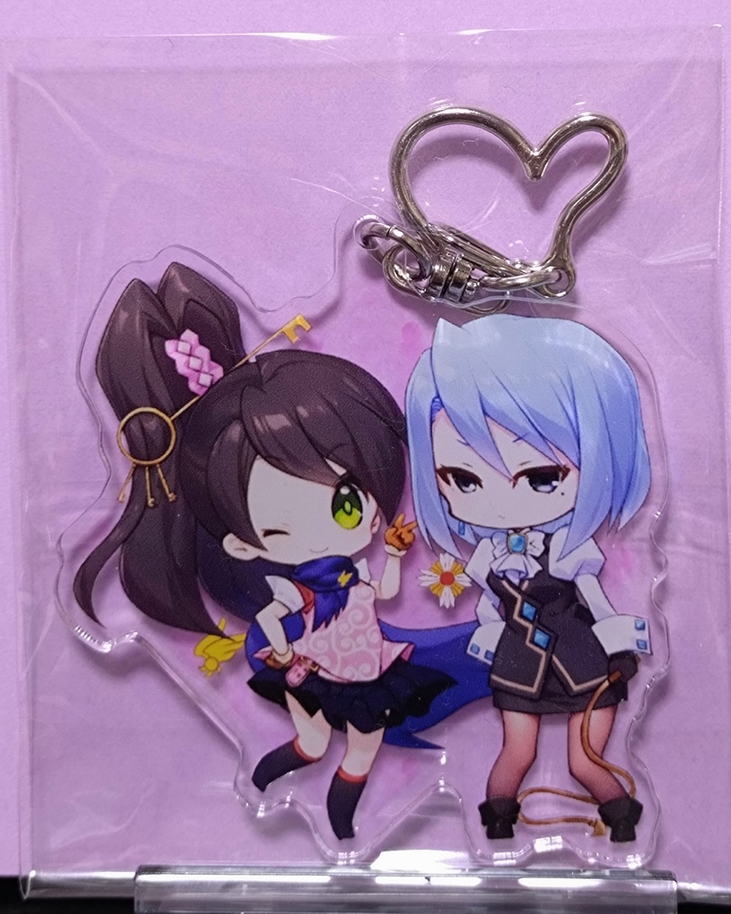 □匿名配送□ 逆転裁判 逆転検事 アクリルキーホルダー 成歩堂+御剣/美雲+冥/美雲/冥  4種類