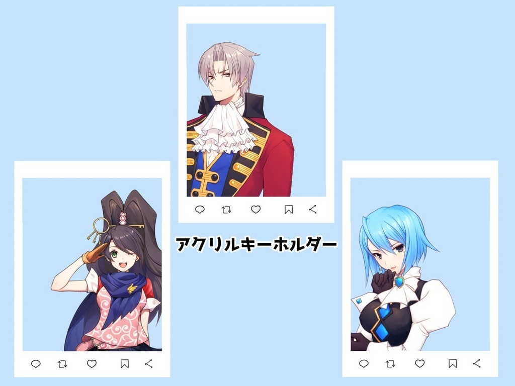 □匿名配送□ 逆転裁判 逆転検事 アクリルキーホルダー 御剣/美雲/冥 全3種類