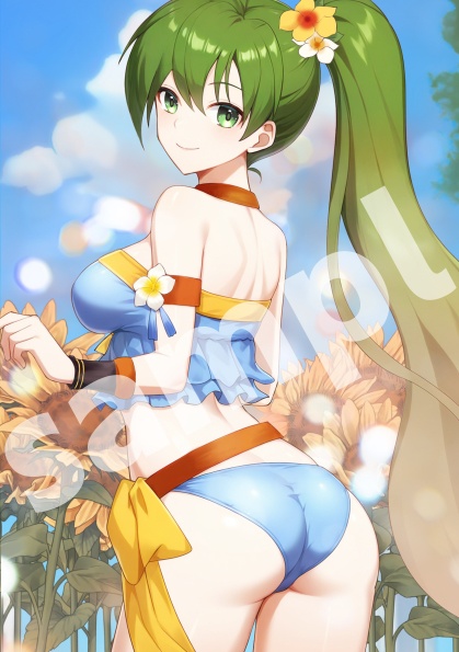 FE 女の子水着イラスト集 『Emblem:BlueSummer』□匿名配送□