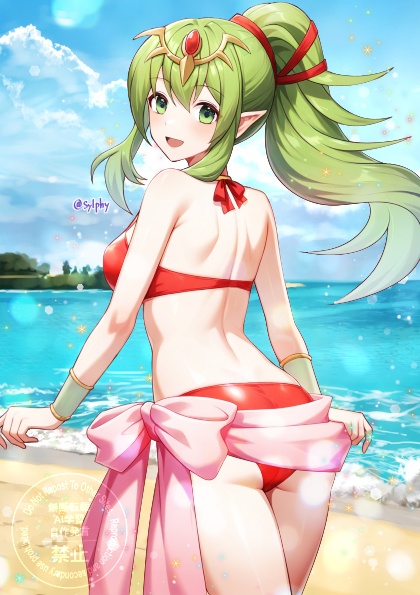 FE 女の子水着イラスト集 『Emblem:BlueSummer』□匿名配送□