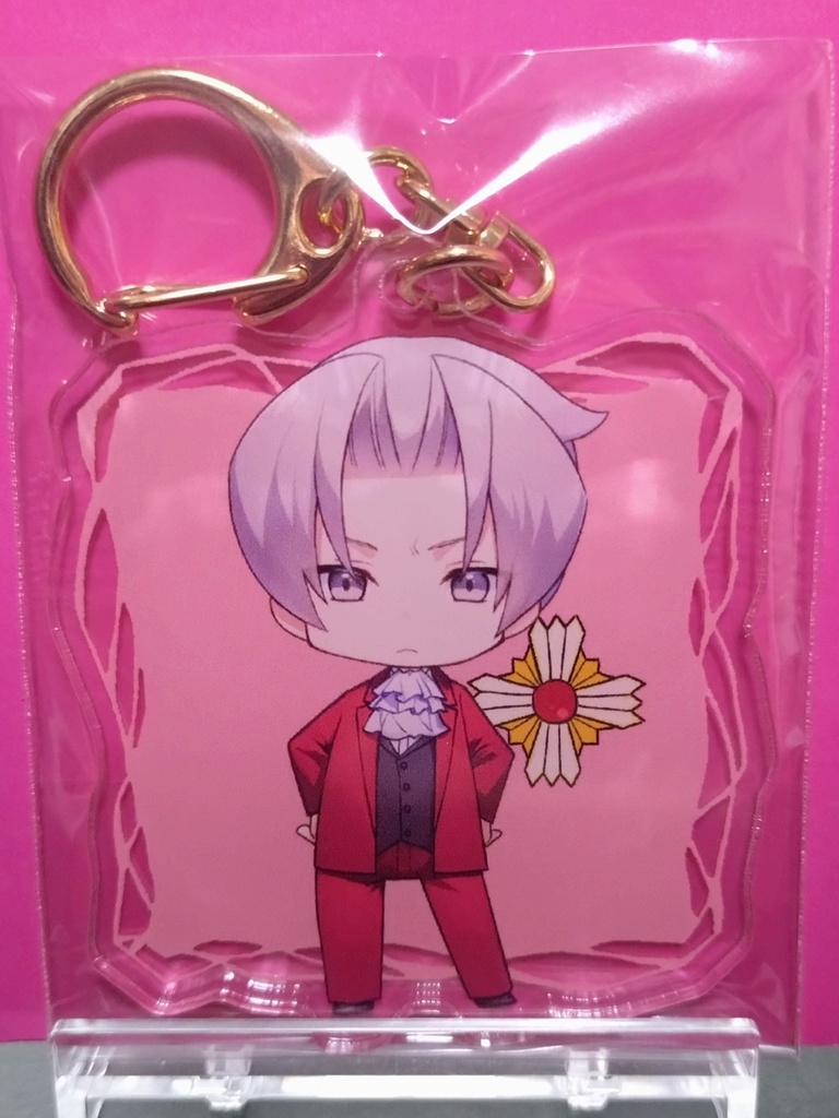 □匿名配送□ 逆転裁判 逆転検事 アクリルキーホルダー 御剣/美雲/弓彦/御剣+美雲 4種類