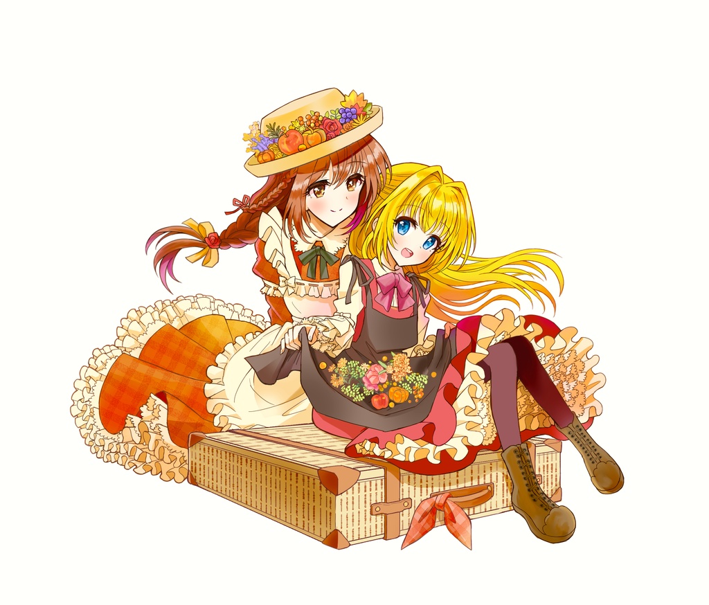 秋いろアクリルキーホルダー