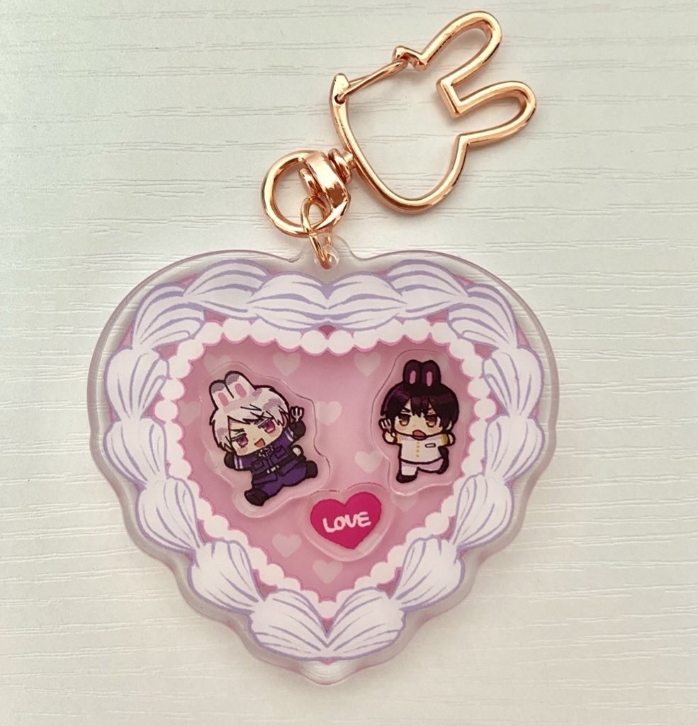 うさぷにちシャカシャカアクキー