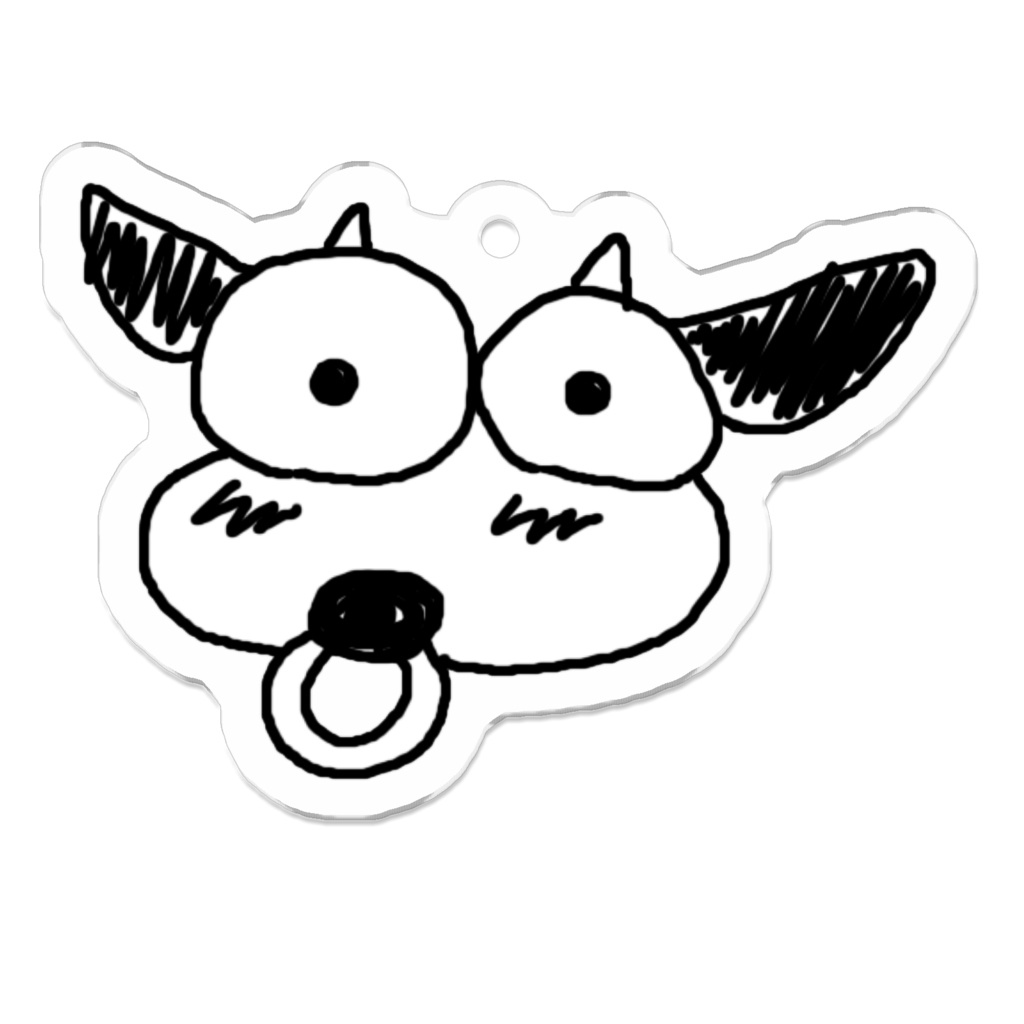 干支アクキーもうもうさん